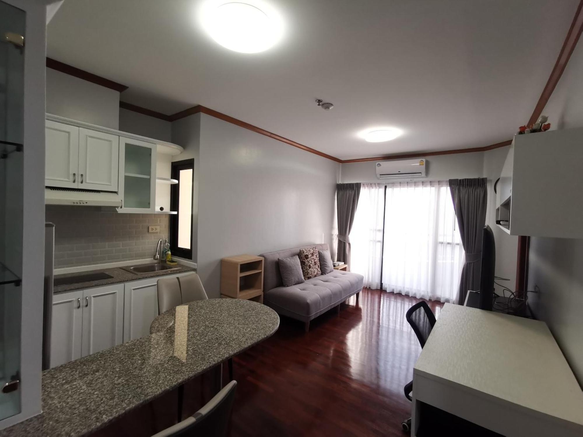 Cozy 1Br Walk To Bts And Airport Rail Link Close To Malls G7 Банкок Екстериор снимка