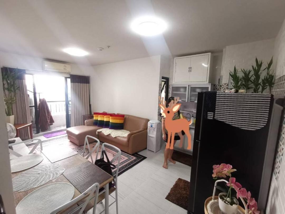 Cozy 1Br Walk To Bts And Airport Rail Link Close To Malls G7 Банкок Стая снимка