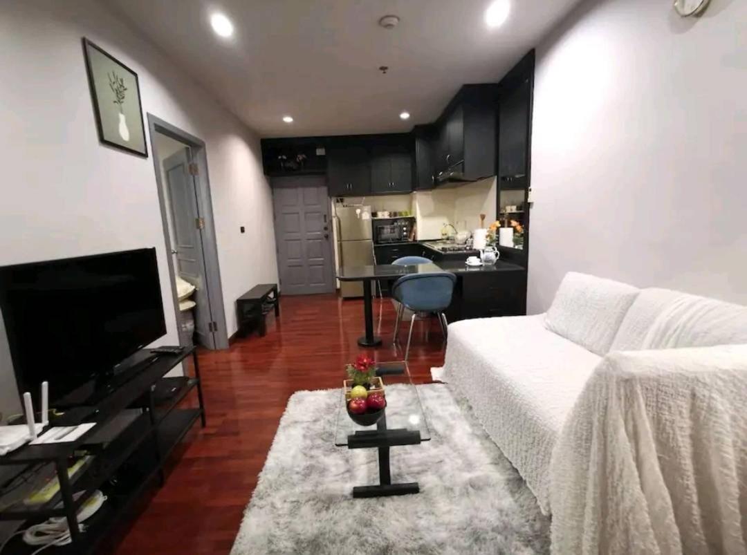Cozy 1Br Walk To Bts And Airport Rail Link Close To Malls G7 Банкок Стая снимка